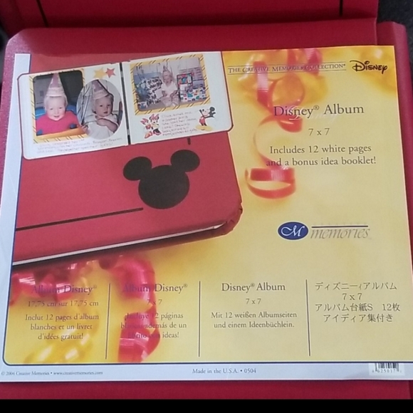 Creative Memories Disney Mickey Mouse Other - Creative Memories 7×7 Disney Mickey Mouse Album